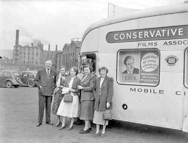 Conservative Mobile Film Van with Woods-Smith 	
