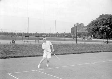 Tennis at Greenhead Park: H.W. Lewthwaite 	