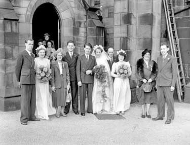 White/Wilkinson wedding at Lindley, Huddersfield 	