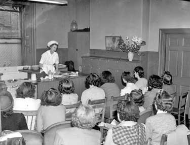 Young Womens Christian Association - cookery demonstration 	