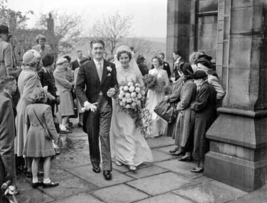 Baxter/Wickes wedding, Linthwaite, Huddersfield 	