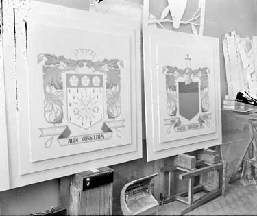 Paintings of Coats of Arms 	