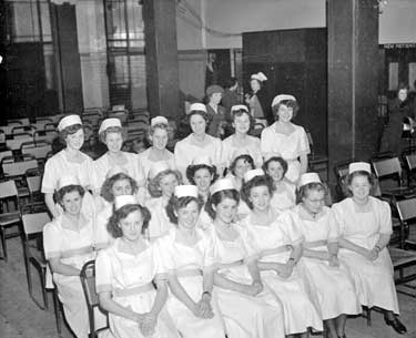 Nurses prizegiving - group of pre-nursing students 	