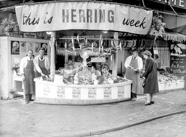 Woods Herring Display for "this is HERRING week".   	