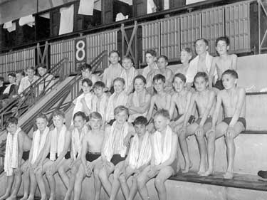 Almondbury Grammar school swimming gala 	