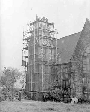 Renovation to church tower 	