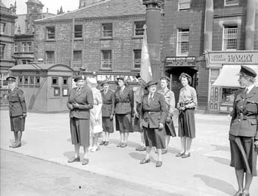 Girl Guides Parade, Market Place, Huddersfield 	