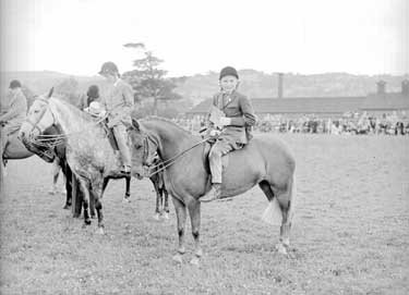 Children Horse-riders, Gymkhana 	