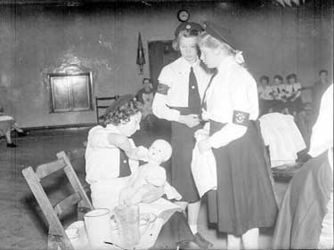 Red Cross annual inspection 	