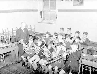 Marsden Secondary School Brass band 	