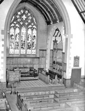 Church interior, Lindley, Huddersfield 	