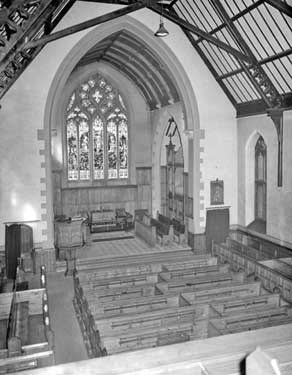 Church interior, Lindley, Huddersfield 	