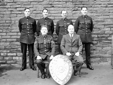 West Riding Police winners of Cunliffe shield 	