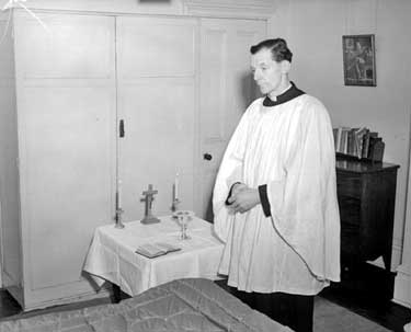 Vicar of Huddersfield with Communion Set 	