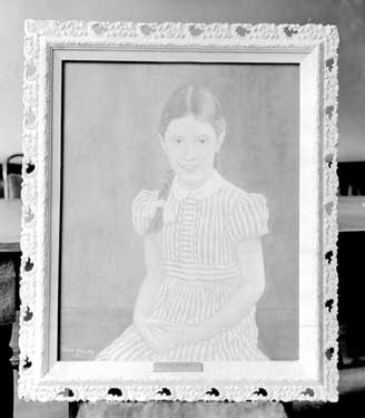Portrait of young girl 	