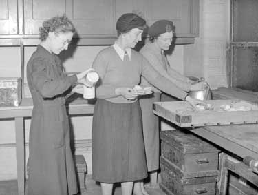 Womens Voluntary Service canteen staff 	