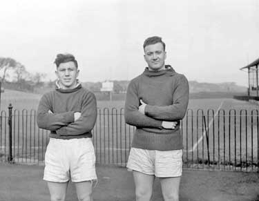 Ramsden and Cooper Fartown players 	