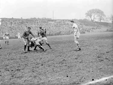 Rugby match: Fartown v Castleford 	