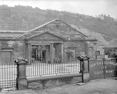 Old Spa and iron foundry, Shaw Son and Greenhalgh, Lockwood, Huddersfield 	