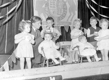 Childrens party to celebrate the Coronation 	