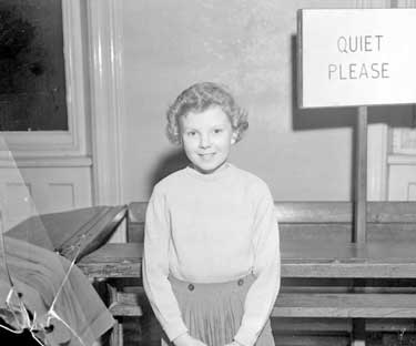 Gloria E.Appleyard, winner of Mrs Sunderland Piano Solo (11-12) 	