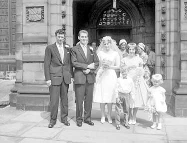 Fiddes wedding, Almondbury, Huddersfield 	