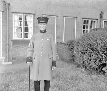 Chelsea pensioner staying at Mirfield 	
