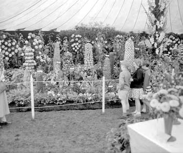 Vegetable and Flower Show at Greenhead Park, Huddersfield. 	