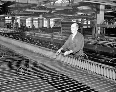 Harry Bentley, 50 years at Rastrick Mill 	