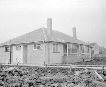 Bungalow built in record time at Mirfield 	