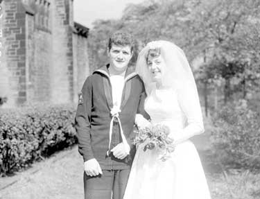 Kaye/Watts wedding at St Andrews church	