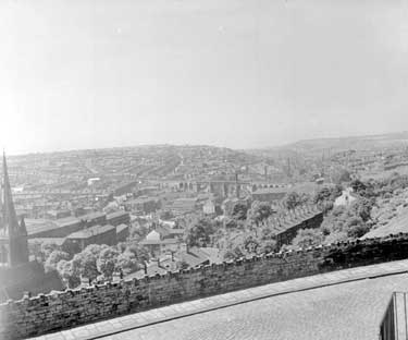 View of Colne Valley from Spring Grove. 	