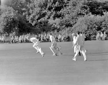 Cricket: Sykes Cup at Armitage Bridge, Huddersfield. 	
