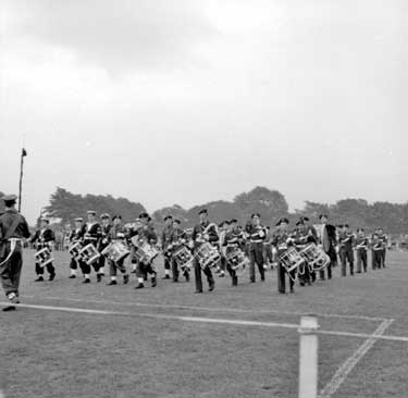 Brass band, Greenhead Park, Huddersfield 	