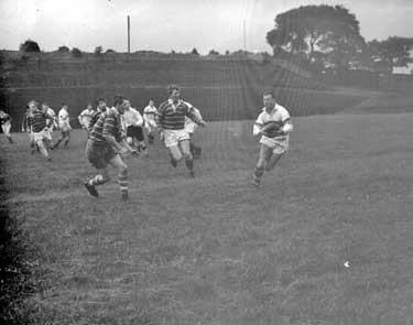 Rugby: Fartown practice match 	