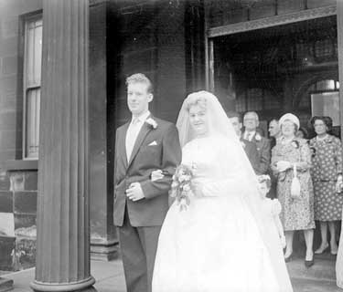 Dowling/Hoyle wedding, Queen Street Mission, Huddersfield. 	