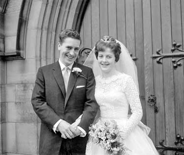 Flynn/Ramsden wedding, Longwood Methodist church, Huddersfield 	
