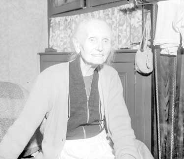 Mrs F A Ramsden aged 90 at Lockwood, Huddersfield 	