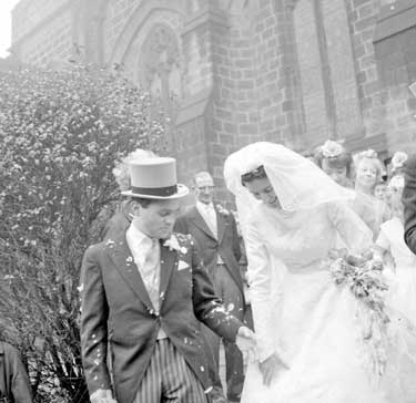 Dicks/Poulter Wedding, St Elmonds Church, Roundhay 	