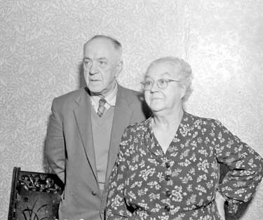 Mr and Mrs J W Robinson Golden Wedding, Thornton Lodge 	