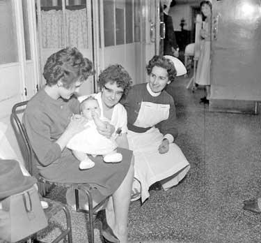 Baby Hoyle at Royal Infirmary 	