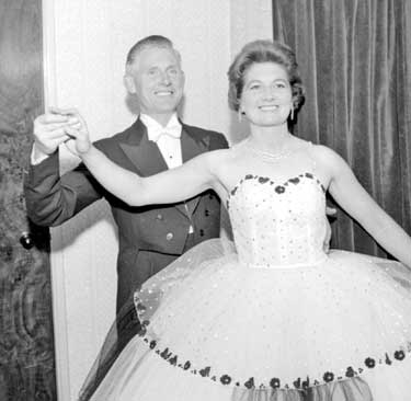 Mr and Mrs A W Shaw, Ballroom Dancers, of Almondbury 	