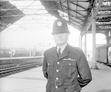 Police Constable G Coldwell, Railway Police, Huddersfield Station 	