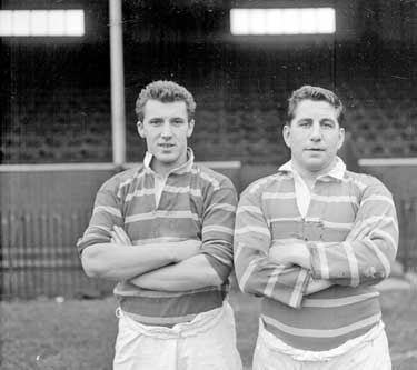 Kilkenny and Heppleston, Fartown Rugby players 	