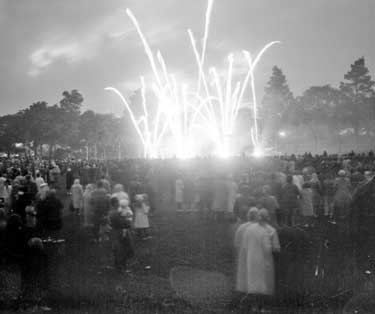 Firework Display at Greenhead Park 	