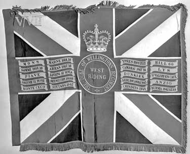 Duke of Wellington Regimental Colours - Union Jack 	
