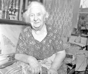 Mrs A Fisher Kidroyd, 90 years old 	