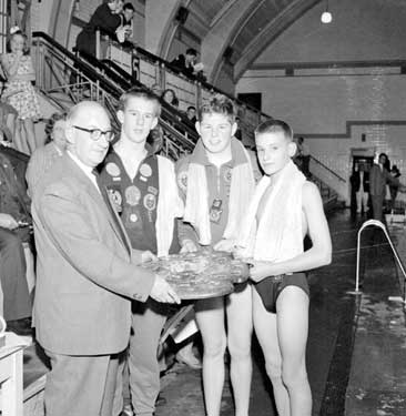 Huddersfield Amateur Swimming Association Championships Presenting Shield 	