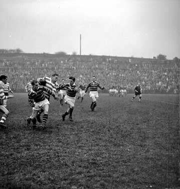 Rugby match: Huddersfield v Oldham 	