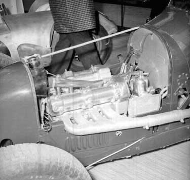 Racing Car engine for IML pictures 	